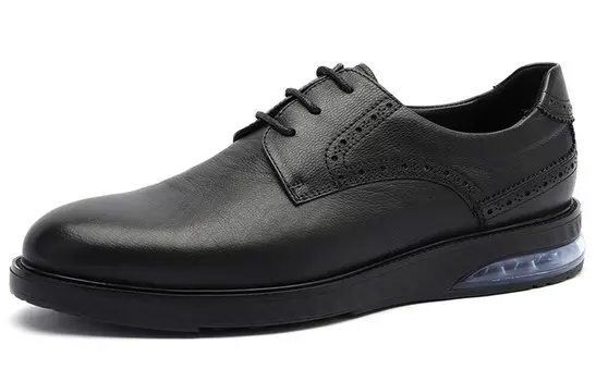 Мужские повседневные низкие кроссовки черного/синего цвета Charriol