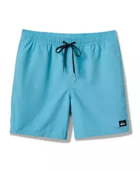 Мужские повседневные однотонные шорты Volley 17 Nb Board Quiksilver, синий