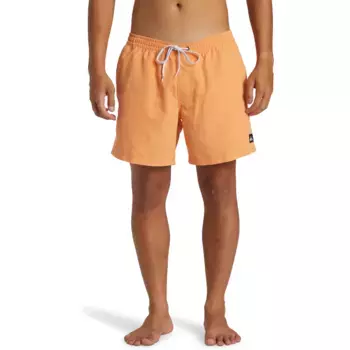 Мужские повседневные плавки Quiksilver Solid Volley 15", оранжевый