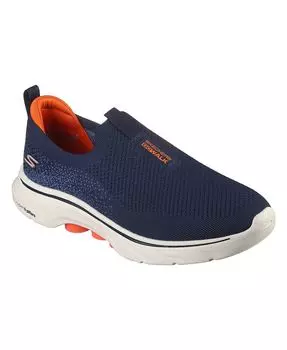 Мужские повседневные прогулочные кроссовки Go Walk 7 от Finish Line Skechers, желтый