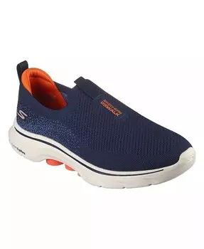 Мужские повседневные прогулочные кроссовки Go Walk 7 от Finish Line Skechers, желтый