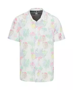 Мужские повседневные рубашки из технической ткани с четырехсторонним движением Spirit Splash Psycho Tuna, белый