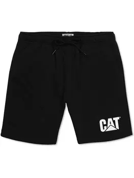 Мужские повседневные шорты из флиса Caterpillar, цвет Pitch Black