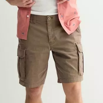 Мужские повседневные шорты-карго Flexwear из рипстопа, 10 дюймов Sonoma Goods For Life, цвет kagan khaki