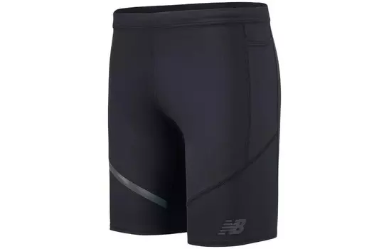 Мужские повседневные шорты New Balance, цвет Black