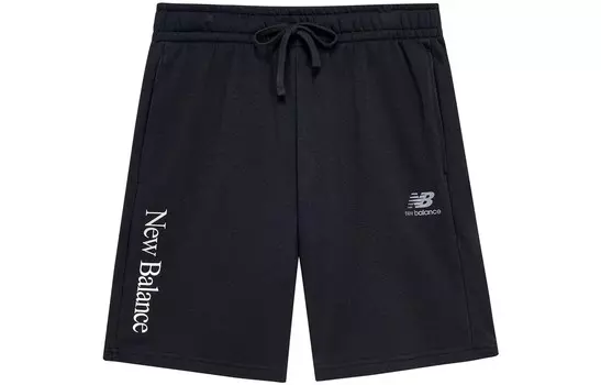 Мужские повседневные шорты New Balance, цвет Black