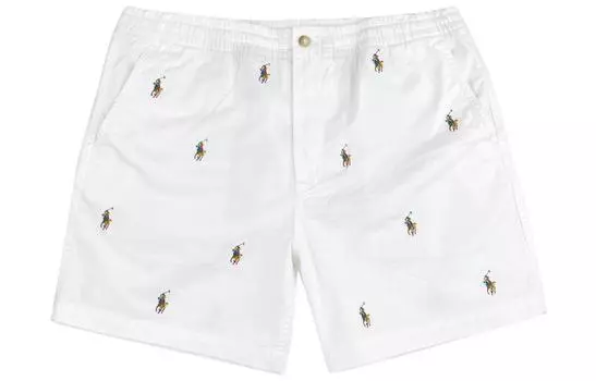Мужские повседневные шорты Polo Ralph Lauren, белый