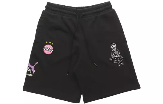 Мужские повседневные шорты Puma, цвет Black