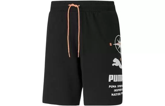Мужские повседневные шорты Puma, цвет Black