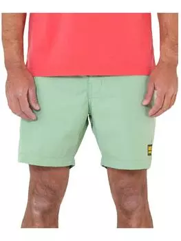 Мужские повседневные шорты Swarmies длиной до колена со шнуровкой Deus ex Machina, светло-зеленый