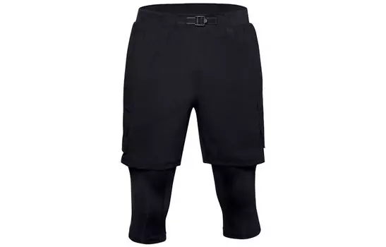 Мужские повседневные шорты Under Armour, цвет Black