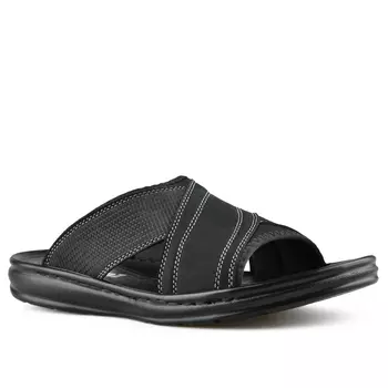 Мужские повседневные тапочки черные Tendenz