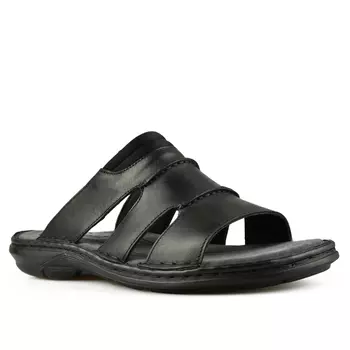 Мужские повседневные тапочки черные Tendenz