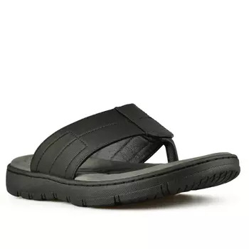 Мужские повседневные тапочки черные Tendenz