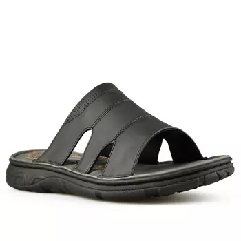 Мужские повседневные тапочки черные Tendenz