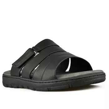 Мужские повседневные тапочки черные Tendenz