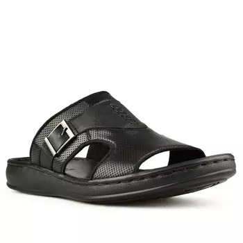 Мужские повседневные тапочки черные Tendenz