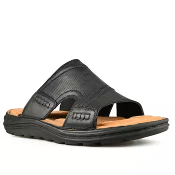 Мужские повседневные тапочки черные Tendenz