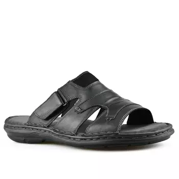 Мужские повседневные тапочки черные Tendenz