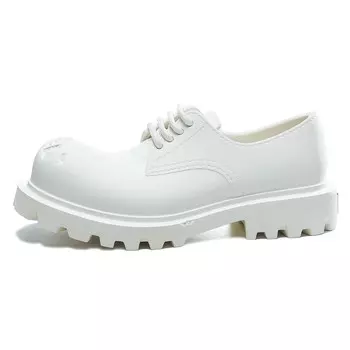 Мужские повседневные туфли унисекс с низким верхом белого цвета Glitter Focus, цвет Ivory White