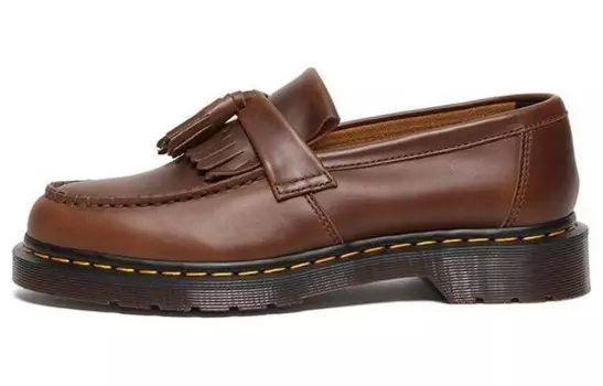 Мужские повседневные унисекс с низким верхом коричневого цвета Dr.Martens