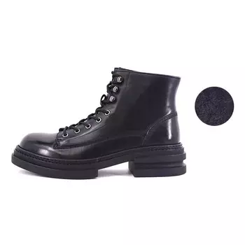 Мужские повседневные высокие черные Tranoi