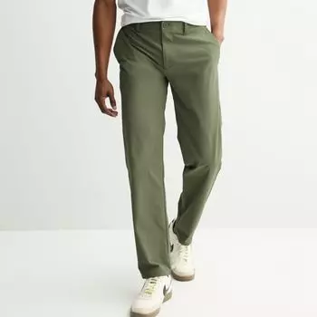 Мужские премиальные классические чинос Flx, цвет olive green