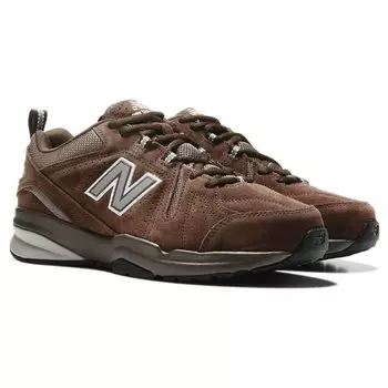 Мужские прогулочные кроссовки 608 V5 средней ширины/ширины X New Balance, коричневый