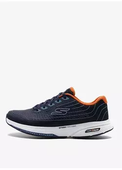 Мужские прогулочные кроссовки темно-синие-оранжевые 216562 NVOR GO WALK SPEED WALKER Skechers, темно-синий