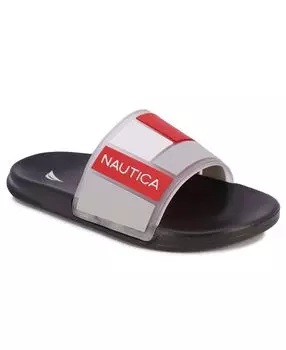 Мужские прозрачные шлепанцы bower Nautica, черный