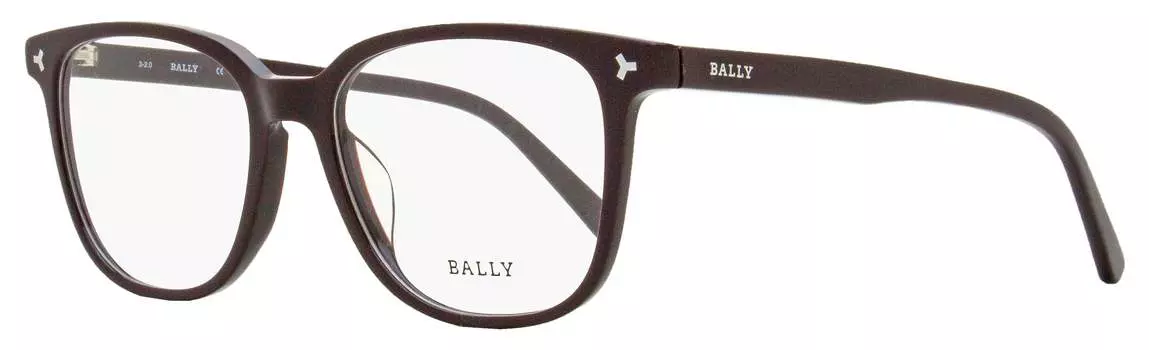 Мужские прямоугольные очки Bally BY5033H 069 темно-коричневые 54 мм