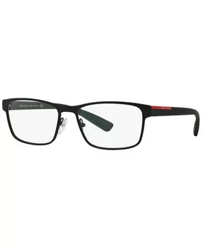 Мужские прямоугольные очки PS 50GV PRADA LINEA ROSSA