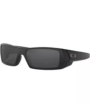 Мужские прямоугольные поляризованные солнцезащитные очки Oakley OO9014 Gascan 60 мм, черный