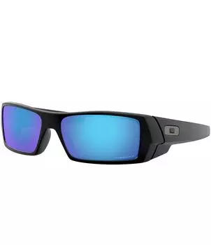 Мужские прямоугольные поляризованные солнцезащитные очки Oakley OO9014 Gascan 60 мм, черный
