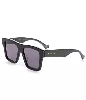 Мужские прямоугольные солнцезащитные очки Gucci Gg0962S 55 мм, черный