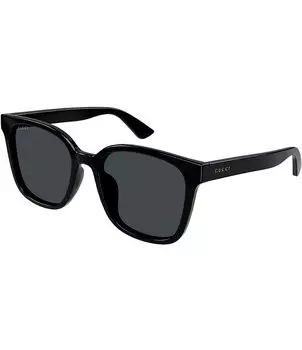 Мужские прямоугольные солнцезащитные очки Gucci GG1346SK 56 мм, черный