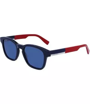 Мужские прямоугольные солнцезащитные очки Lacoste L986S 52 мм, синий