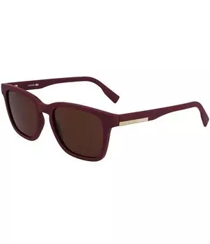 Мужские прямоугольные солнцезащитные очки Lacoste L987S 53 мм, красный