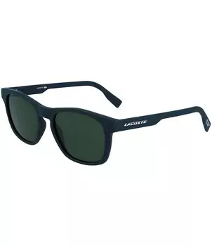 Мужские прямоугольные солнцезащитные очки Lacoste L988S 54 мм, зеленый