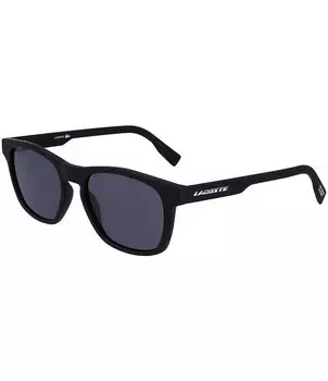 Мужские прямоугольные солнцезащитные очки Lacoste L988S 54 мм, черный