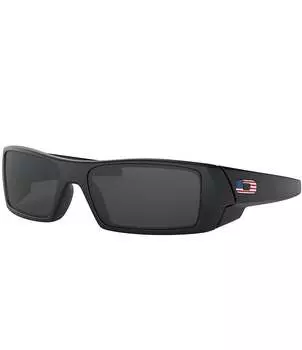 Мужские прямоугольные солнцезащитные очки Oakley OO9014 Gascan 60 мм, черный