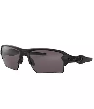 Мужские прямоугольные солнцезащитные очки Oakley OO9188 Flak 2.0 XL 59 мм, черный