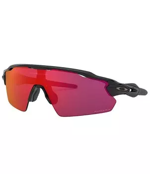 Мужские прямоугольные солнцезащитные очки Oakley OO9211 Radar Ev Pitch 38 мм, черный