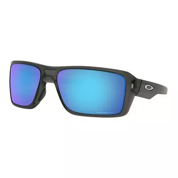 Мужские прямоугольные солнцезащитные очки с двойной кромкой Oakley OO9380 66 мм, серый