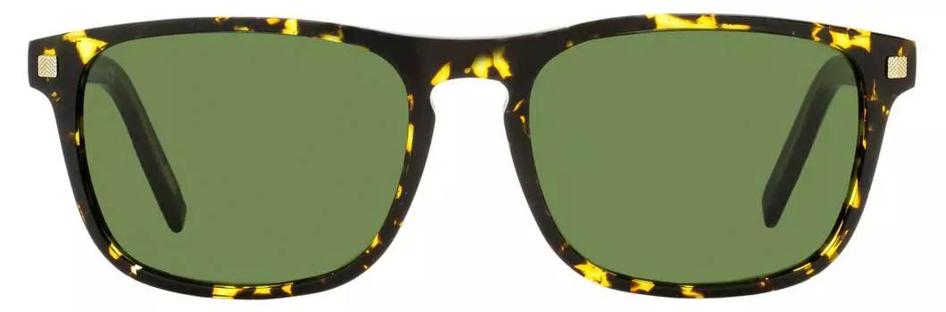 Мужские прямоугольные солнцезащитные очки Zegna EZ0173 52N Гавана 58 мм