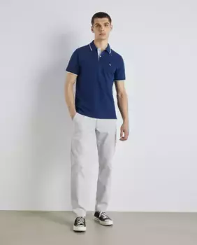 Мужские прямые брюки чинос стрейч Easy Wear, светло-серый