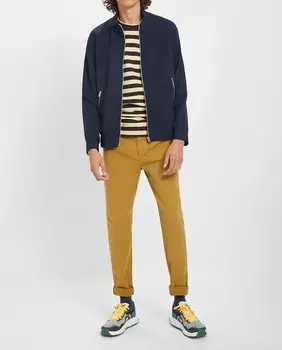 Мужские прямые брюки на пуговицах и молнии Loreak Mendian, коричневый