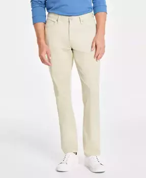 Мужские прямые брюки с пятью карманами из твила Alfani, серый