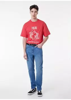 Мужские прямые джинсовые брюки Austin Jean с завышенной талией L733017A34 Lee