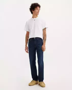 Мужские прямые джинсы 505 Levi's, темно-синий